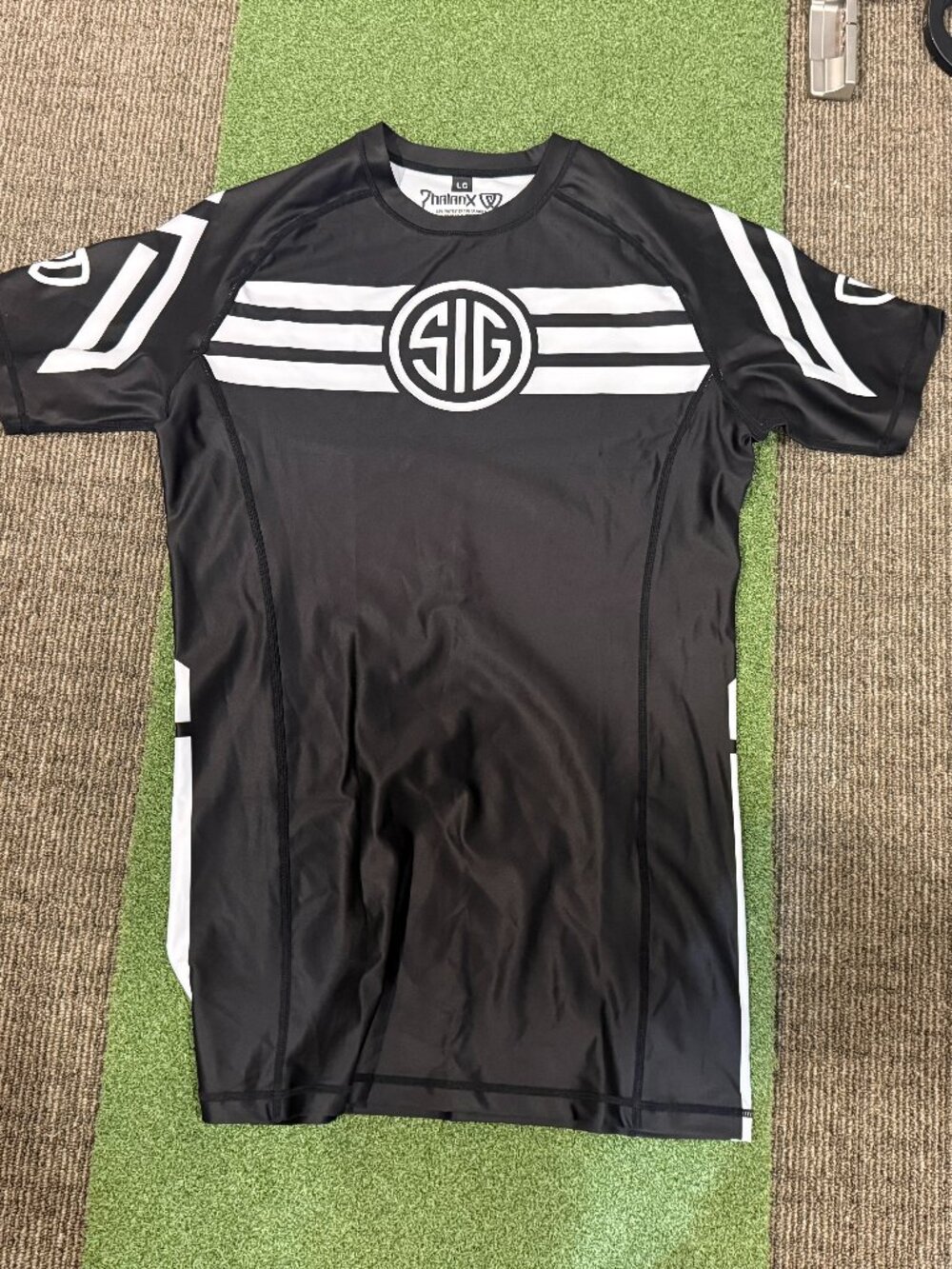 SIG Jiu-Jitsu Rash Guard Size Large